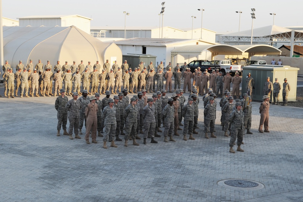 Deployed Base Honors Women's History Month With Formation, Ceremony