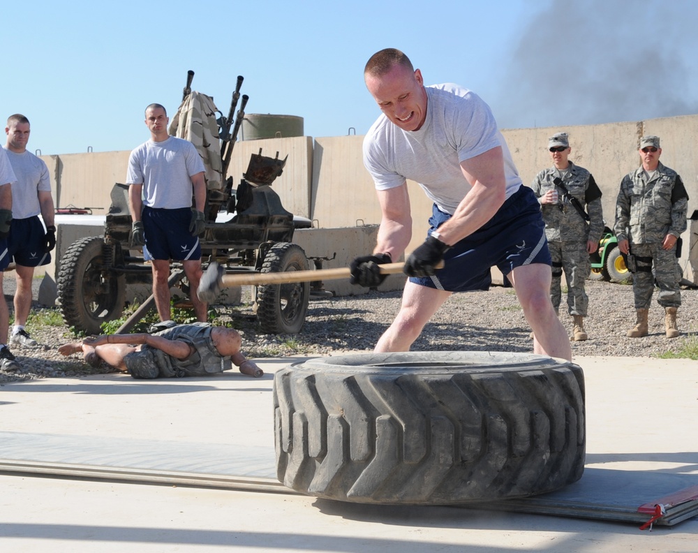 Fire Challenge Musters Up Some Morale