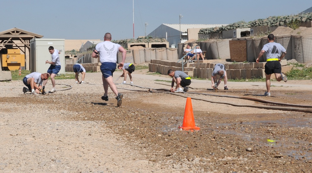Fire Challenge Musters Up Some Morale