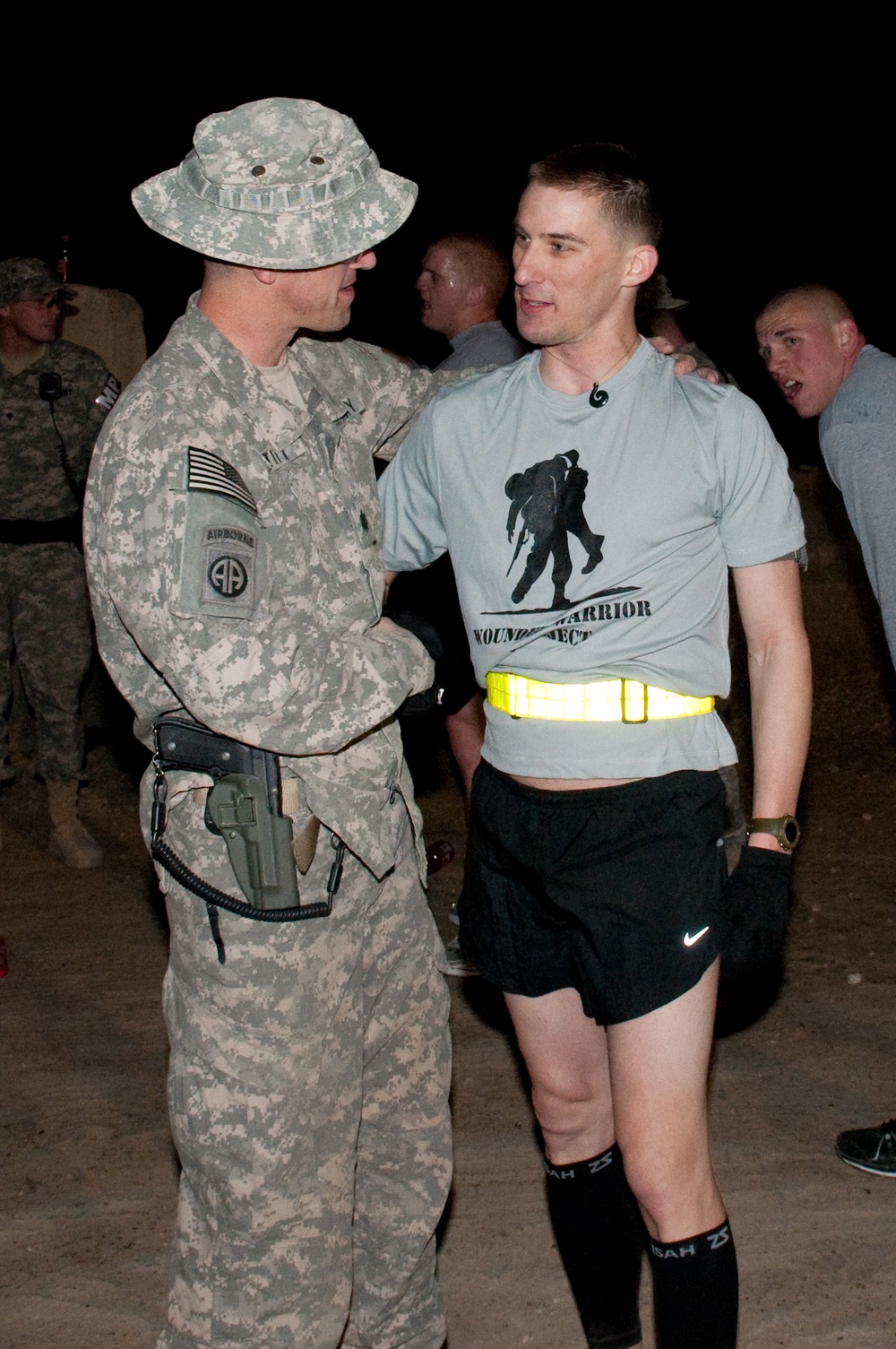 Military couple runs 50 miles for wounded warriors