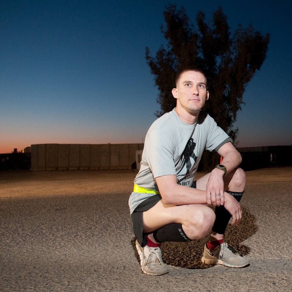 Military couple runs 50 miles for wounded warriors