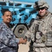 Iraqi police receive supplies