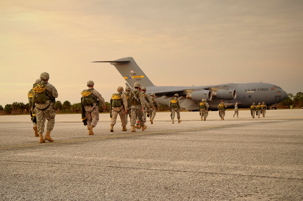 JCSE Static Line Parachute Jump