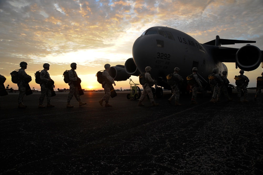 JCSE Static Line Parachute Jump