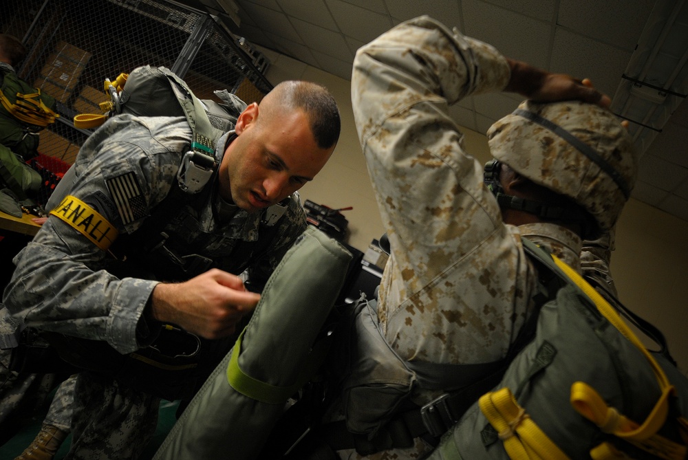 JCSE Static Line Parachute Jump