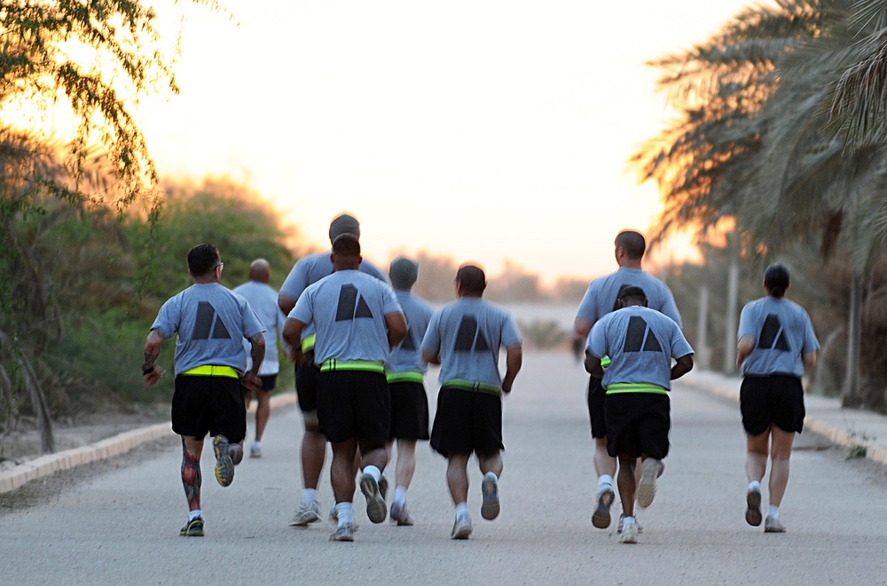 Iron Soldiers Work Hard to Improve Fitness