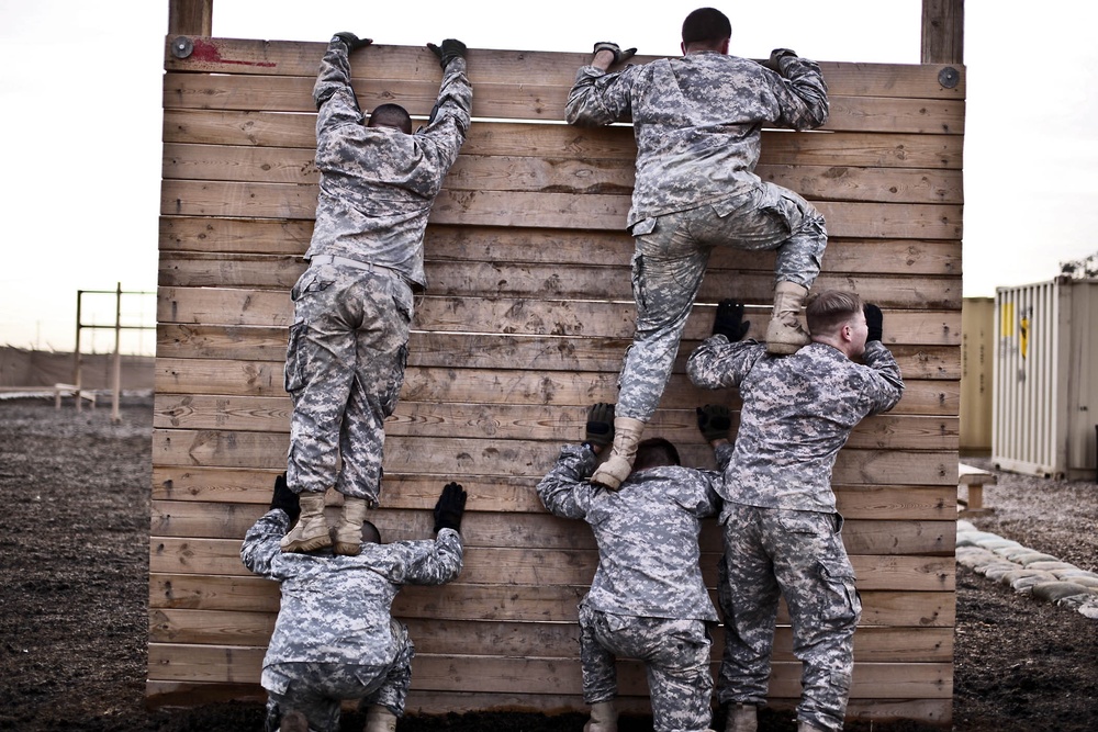 Air Cav infantry Soldiers compete in company challenge