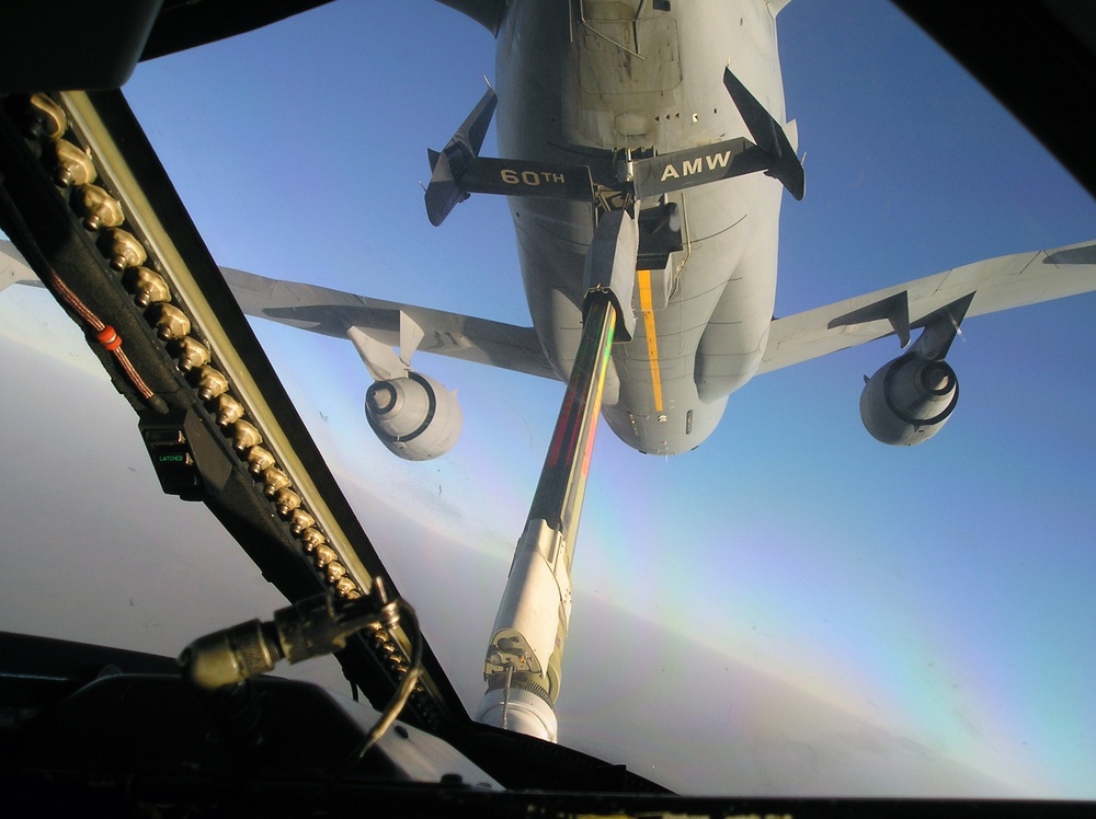 Combat Air Refueling Over Afghanistan