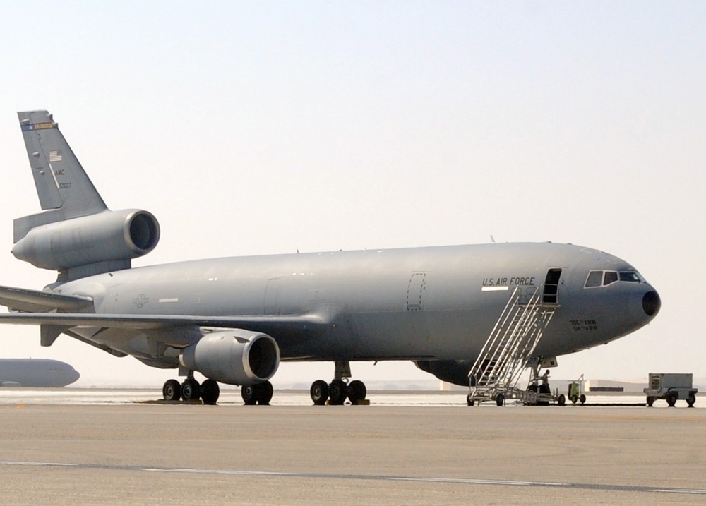 Getting the KC-10 Ready in Southwest Asia