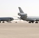 Deployed KC-10 Extender Departs for Air Refueling Mission