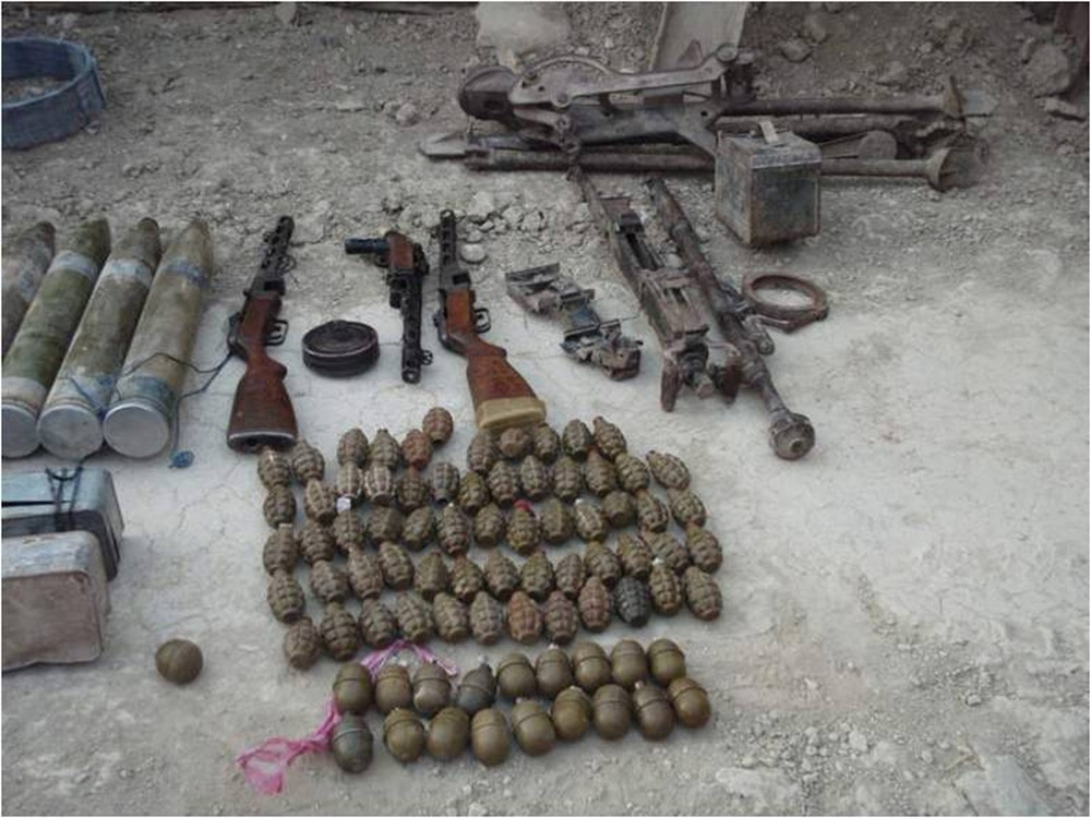 DVIDS - News - Weapons cache recovered in Bamyan