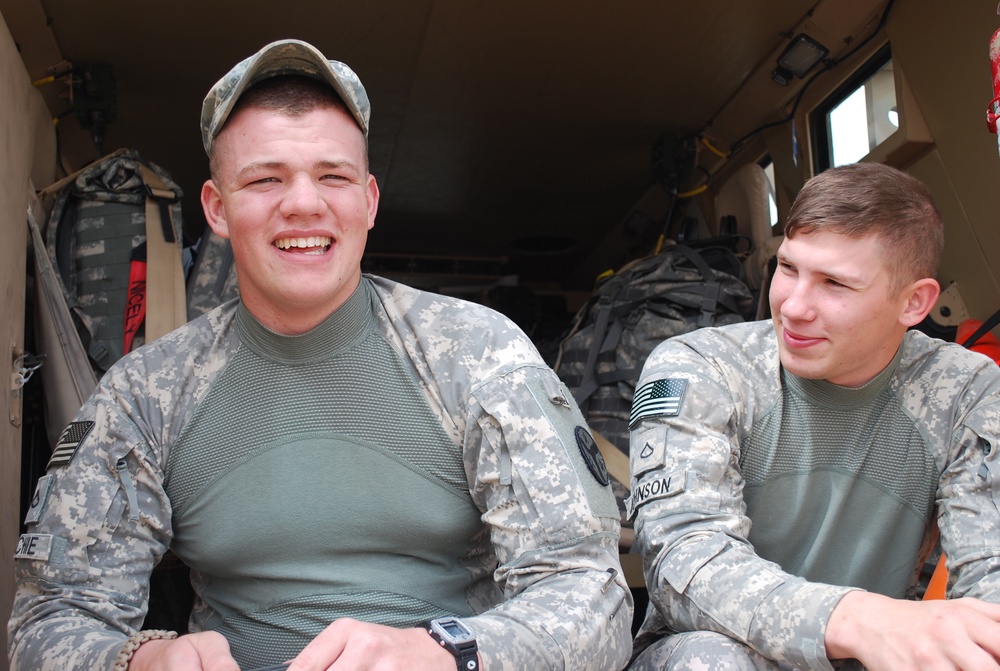 Tennessee Guardsmen making their rounds in Iraq