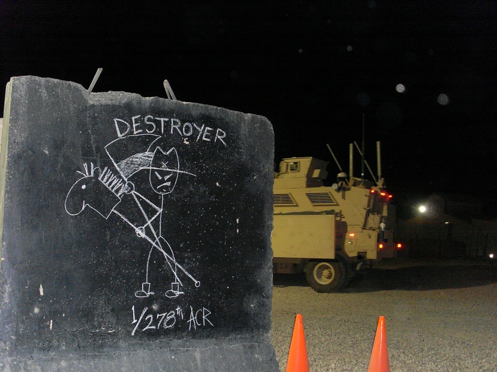 Tennessee Guardsmen making their rounds in Iraq