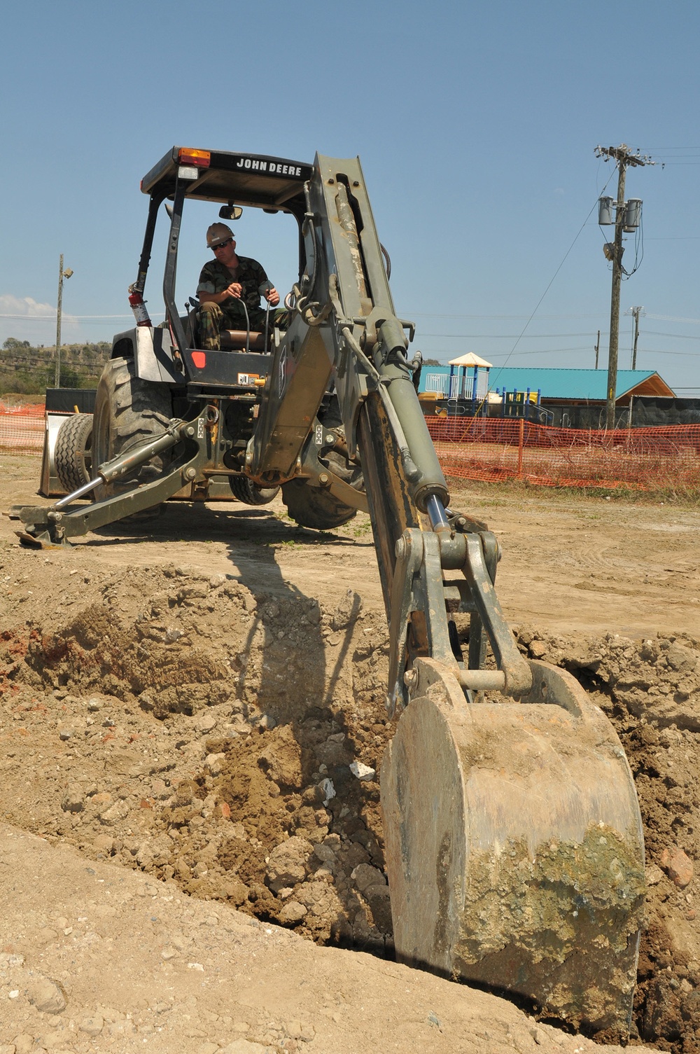 foundation for a K-Span building