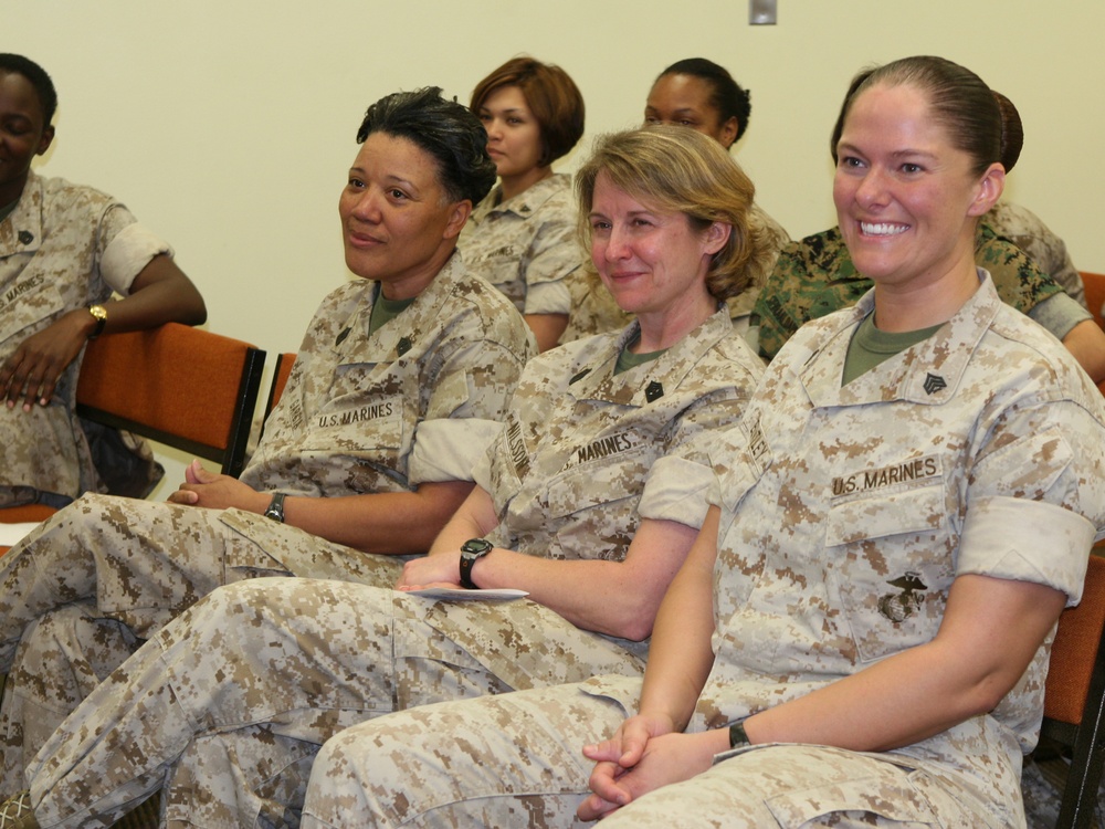 Commemorative service held to honor women Marines