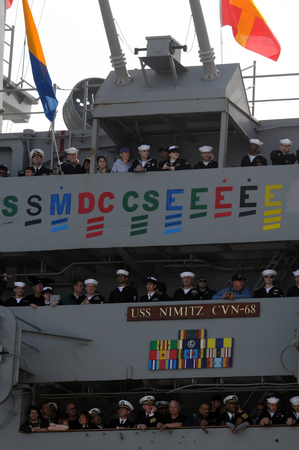 Nimitz returns to homeport