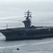 Nimitz arrives home
