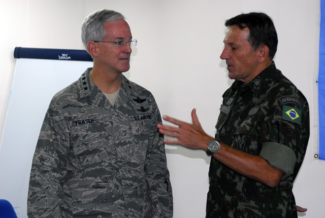 Gen. Douglas Fraser's visist to Haiti