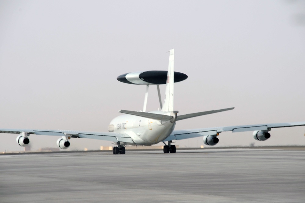 E-3 Sentry Departs for Mission in Southwest Asia