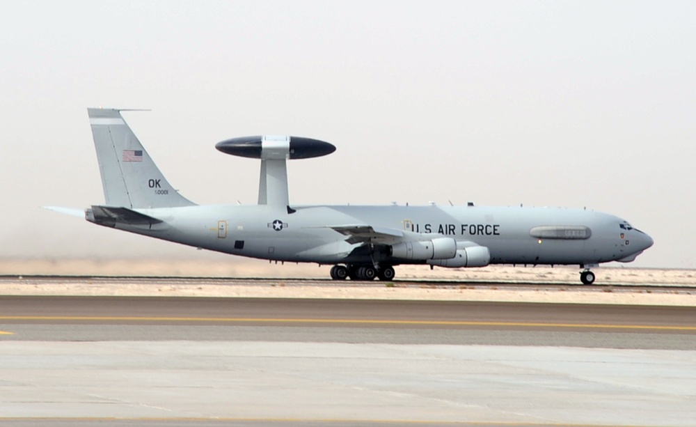 E-3 Sentry Departs for Mission in Southwest Asia