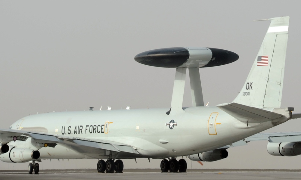 E-3 Sentry Departs for Mission in Southwest Asia