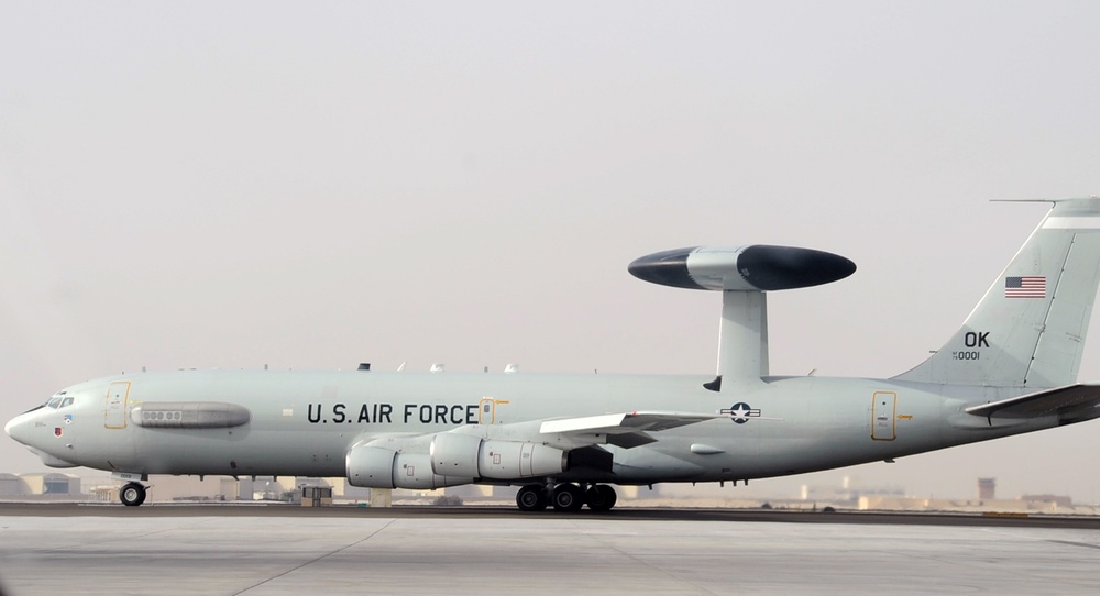 E-3 Sentry Departs for Mission in Southwest Asia