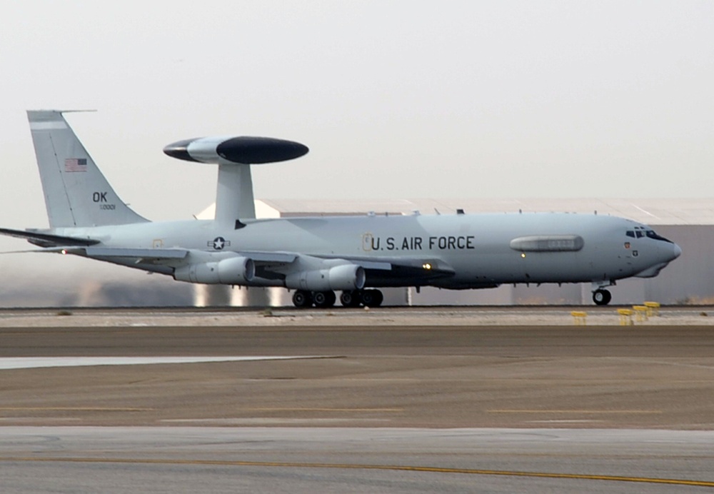 E-3 Sentry Departs for Mission in Southwest Asia