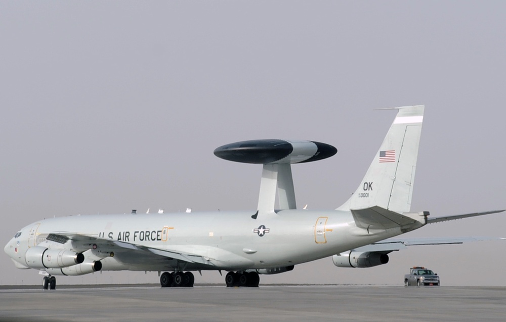 E-3 Sentry Departs for Mission in Southwest Asia