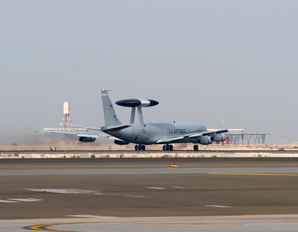 E-3 Sentry Departs for Mission in Southwest Asia