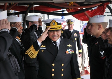 of Naval Staff of the Pakistani Navy Adm. Noman Bashir