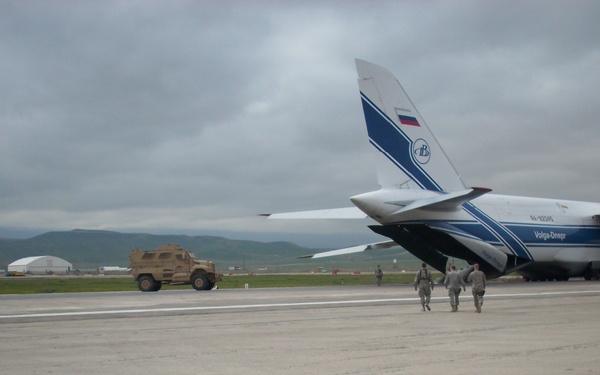 Mazar-e-Sharif, Afghanistan, Provides Base Camps, Military Airfield for U.S., NATO Forces