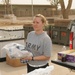 Arizona-based unit brings clothing to give to local community