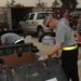 Arizona-based unit brings clothing to give to local community