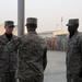 380th AEW Airmen Hold Retreat Ceremony