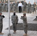 380th AEW Airmen Hold Retreat Ceremony