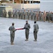 380th AEW Airmen Hold Retreat Ceremony