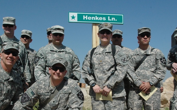 'Henkes Lane' Rededicated in Mosul