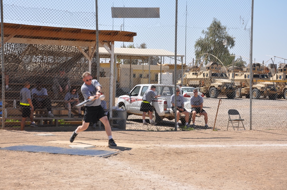 Softball builds teamwork on, off field