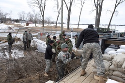 National Guard News: Guardsmen fight floods in three states