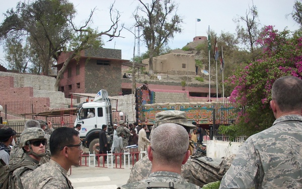 CENTCOM Logistics Team Visits Torkham Gate, Busiest Afghanistan-Pakistan Border Crossing