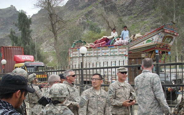 CENTCOM Logistics Team Visits Torkham Gate, Busiest Afghanistan-Pakistan Border Crossing