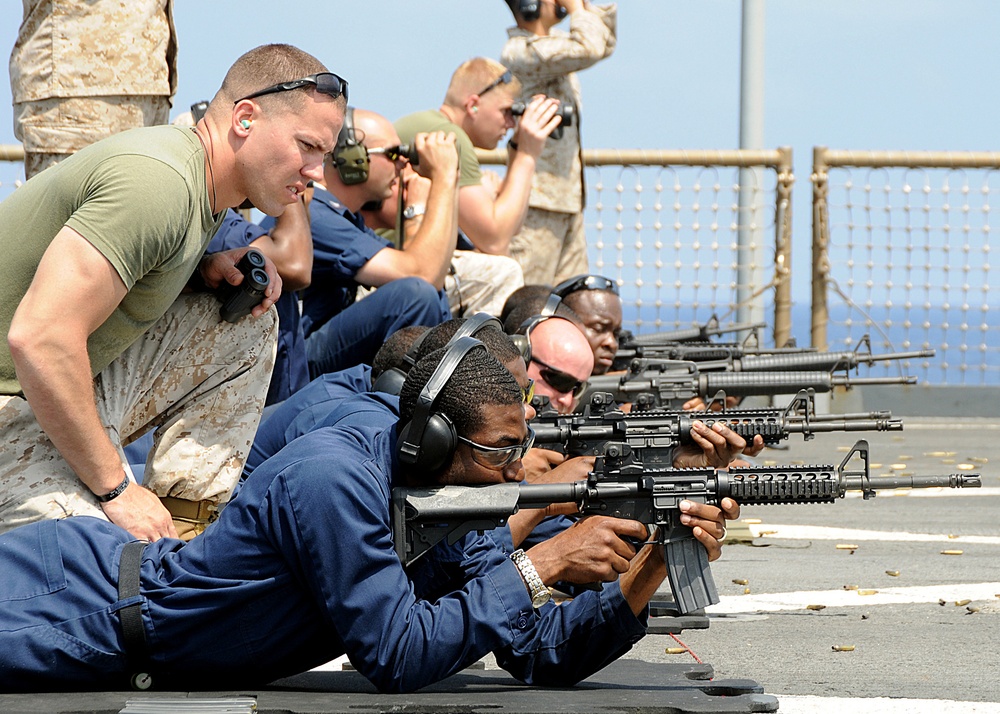 USS Ashland action
