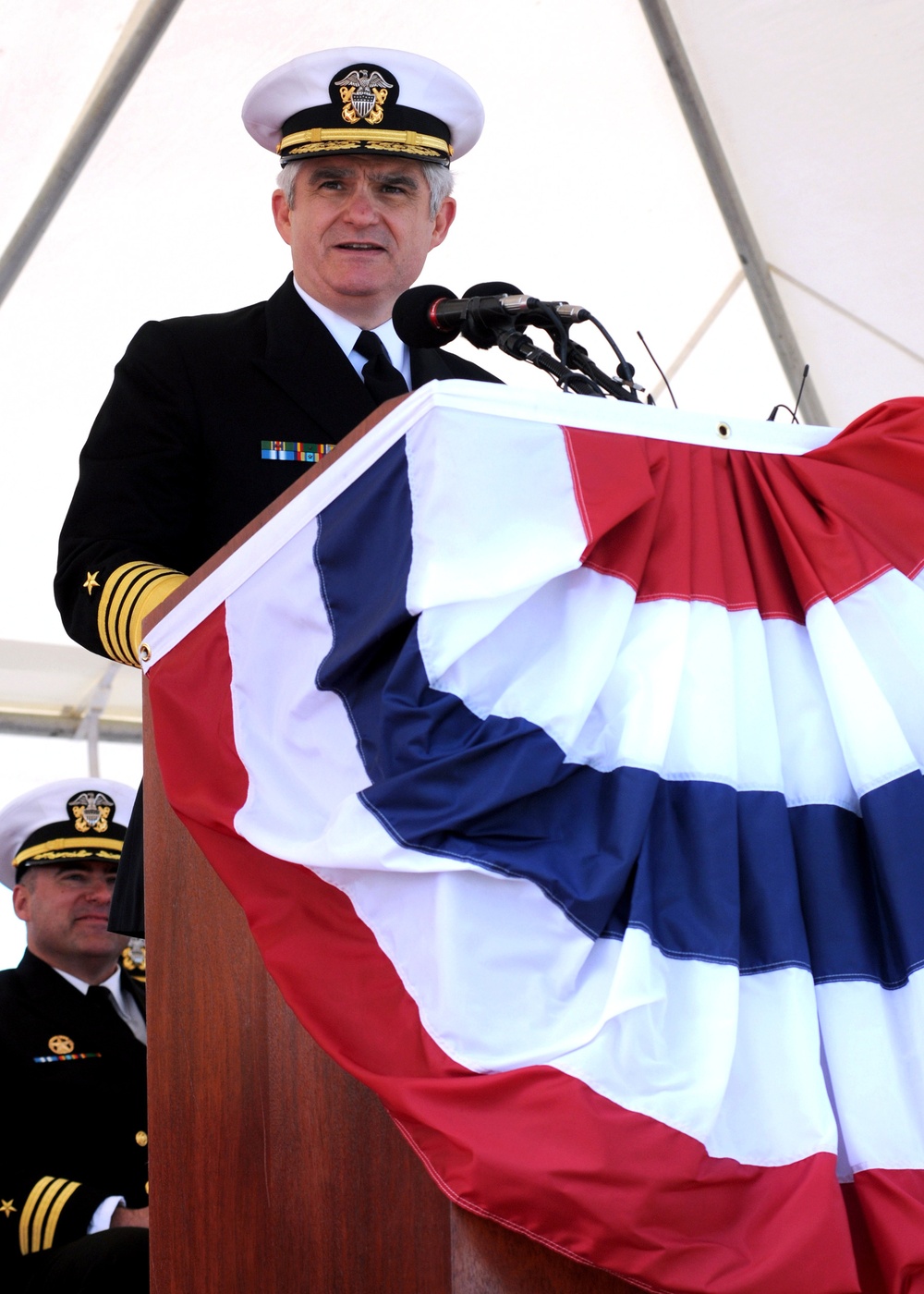 USS New Mexico commissioning ceremony