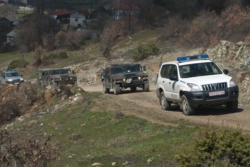 Kosovo Border and Boundary Police Take Lead on FYROM Border
