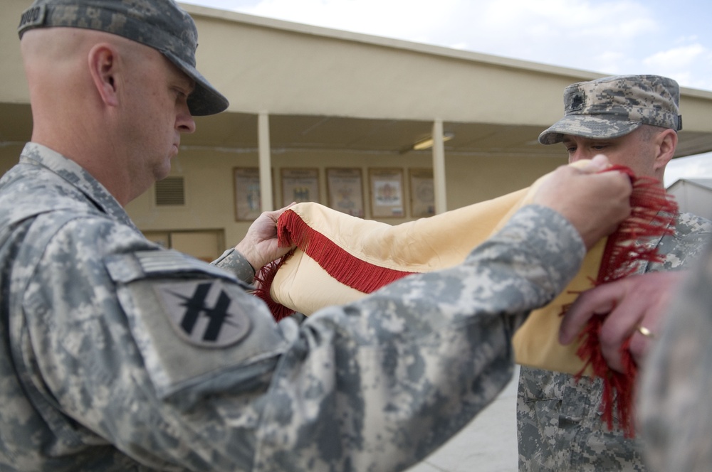 148th BSB turnover ceremony marks end of Volunteers OEF deployment