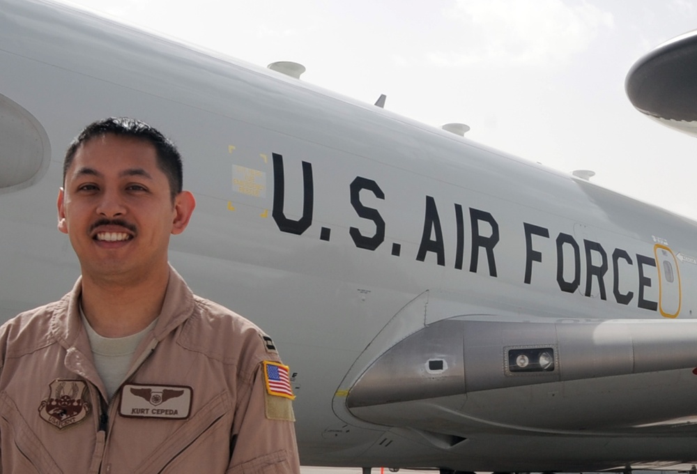 Tinker Captain, Aurora Native, Controls Air Battle Management Efforts As Air Weapons Officer on Combat Air Missions