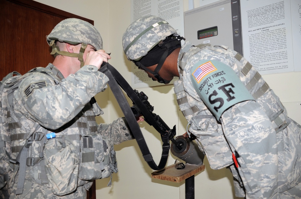 Air Mobility Command Airmen Help Expeditionary Security Forces Train for Success