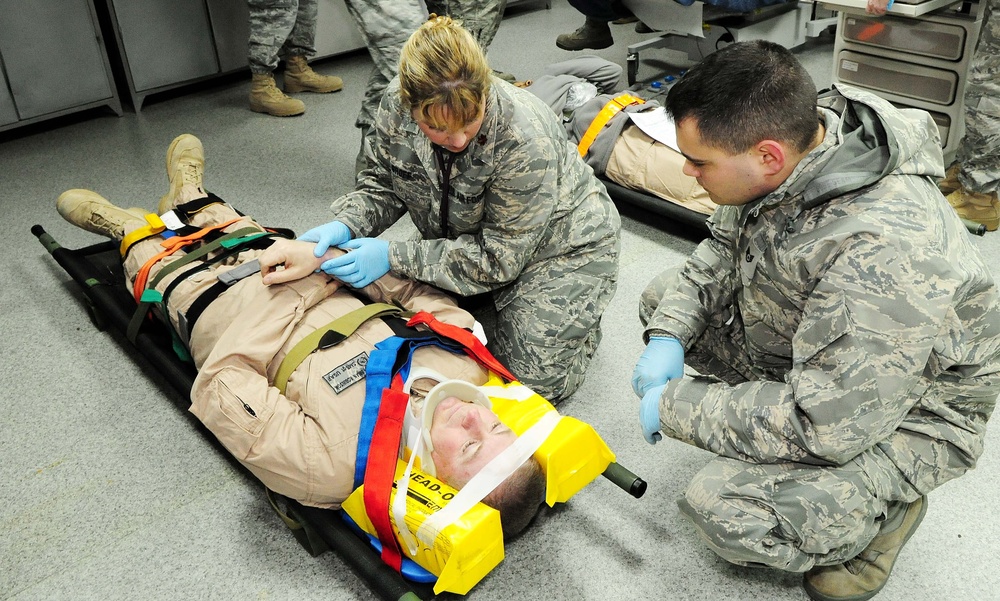 Airmen, Manas International Airport personnel participate in MARE