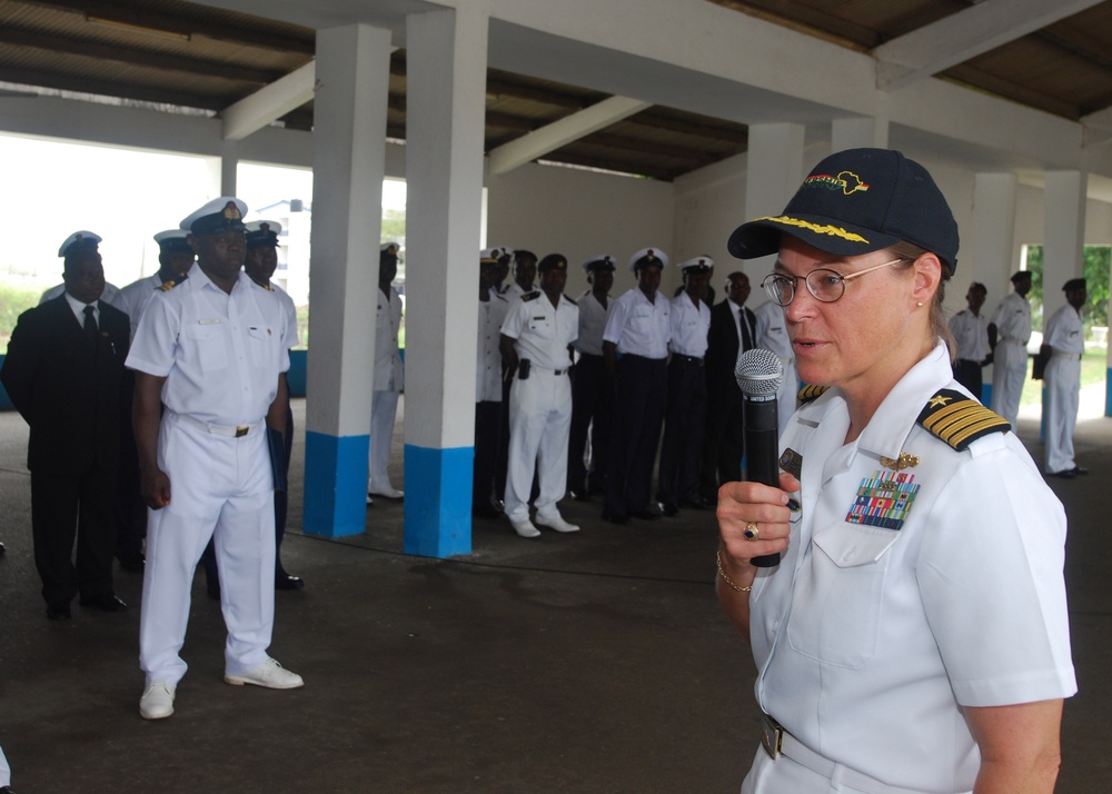 Sekondi Naval Base Graduation Ceremony