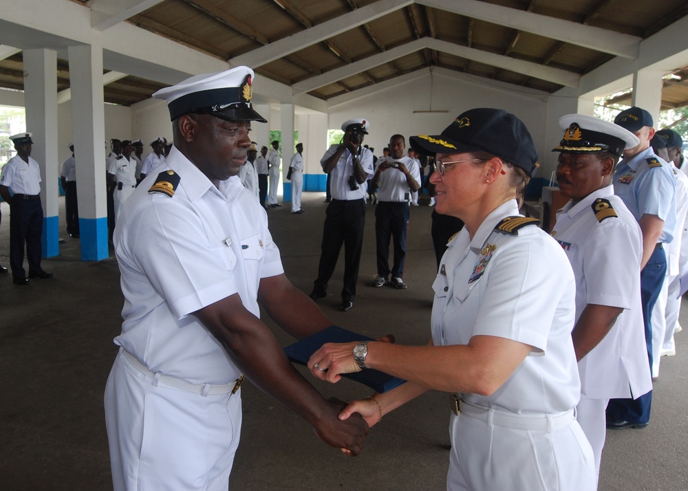 Sekondi Naval Base Graduation Ceremony